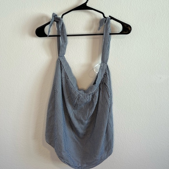 Hollister Women’s Plaid Off The Shoulder Top Size Small NWT - Picture 3 of 7